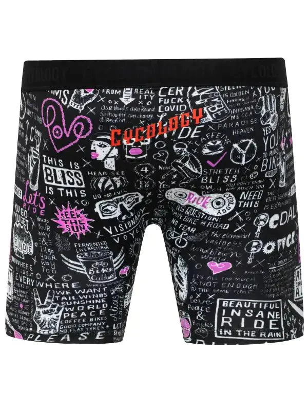cycology performance boxershort graffiti cycology performance boxershort graffiti