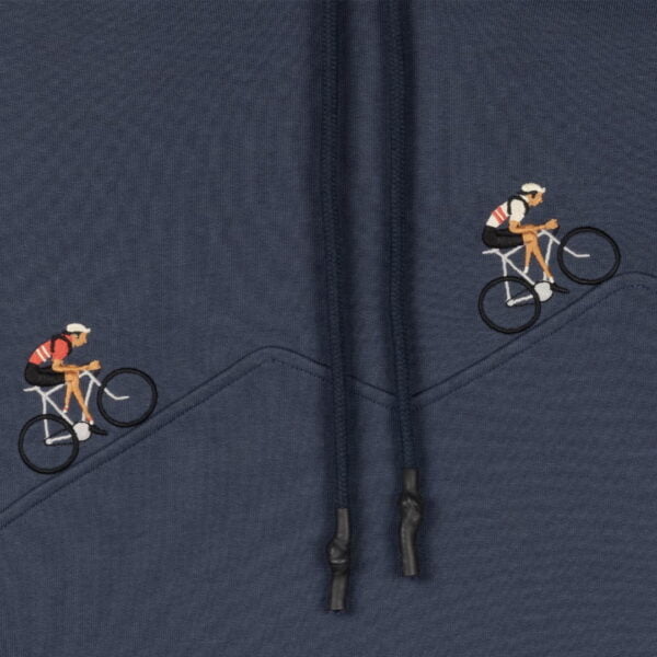 grimpeur hoodie le patron blauw grimpeur hoodie le patron blauw