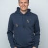 grimpeur hoodie le patron blauw grimpeur hoodie le patron blauw