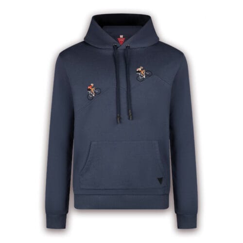 grimpeur hoodie le patron blauw grimpeur hoodie le patron blauw