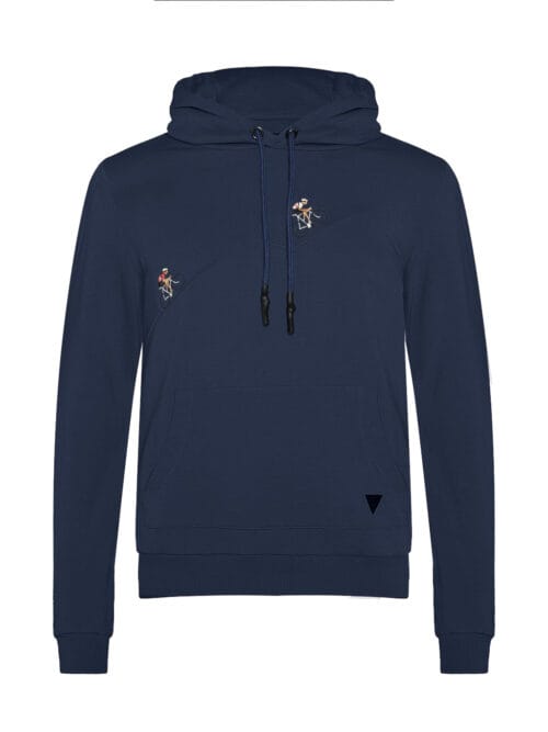 grimpeur hoodie le patron blauw