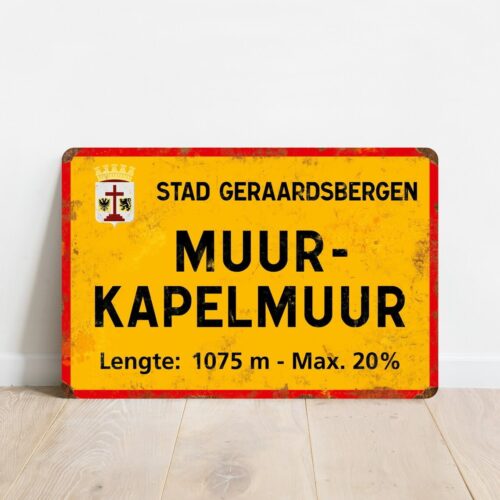 wielerbord kapelmuur muur van geraardsbergen