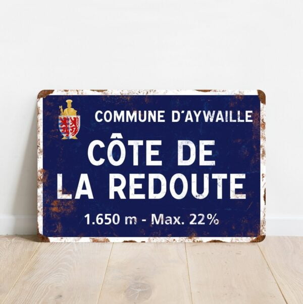 cote de la redoute fietsbord kom attack