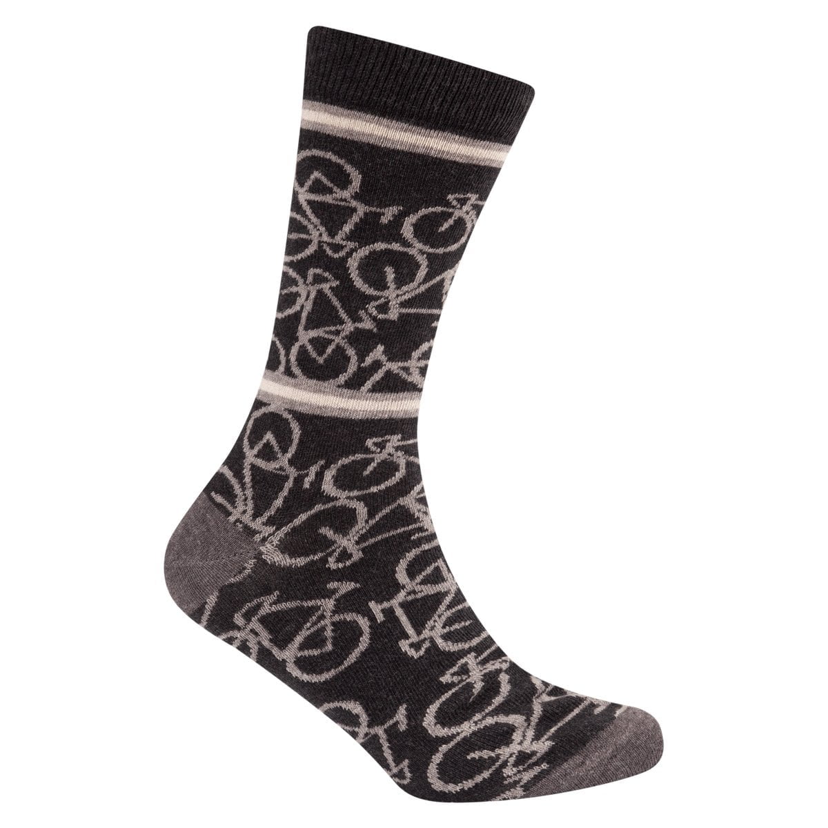 Freizeitsocken Bicycle (dunkelgrau) Le Patron - 39-42