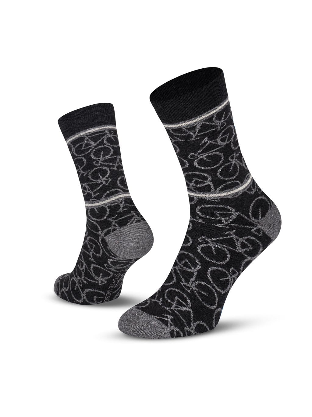 Freizeitsocken Bicycle (dunkelgrau) Le Patron