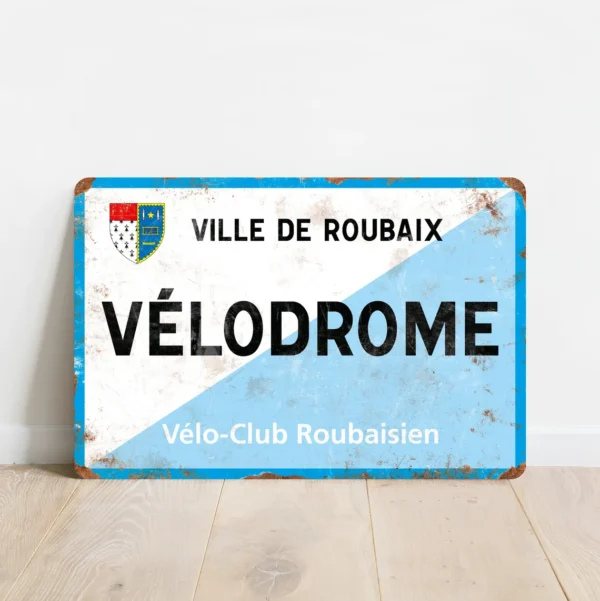 velodrome fietsbord kom attack