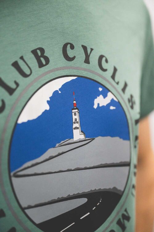 Mont Ventoux T Shirt The Vandal Pine green