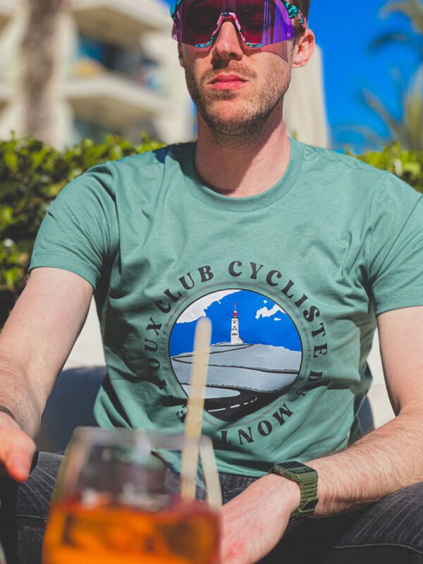 Mont Ventoux T Shirt The Vandal Pine green