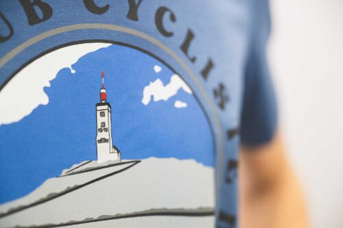 Mont Ventoux T Shirt The Vandal blue