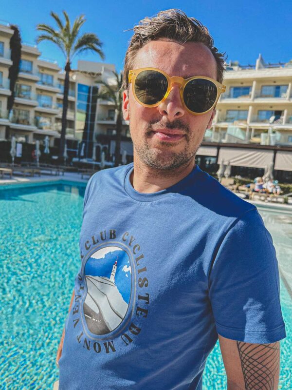 Mont Ventoux T Shirt The Vandal blue