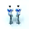 Movistar miniatuur wielrenners Movistar miniatuur wielrenners