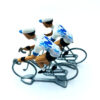 Movistar miniatuur wielrenners Movistar miniatuur wielrenners
