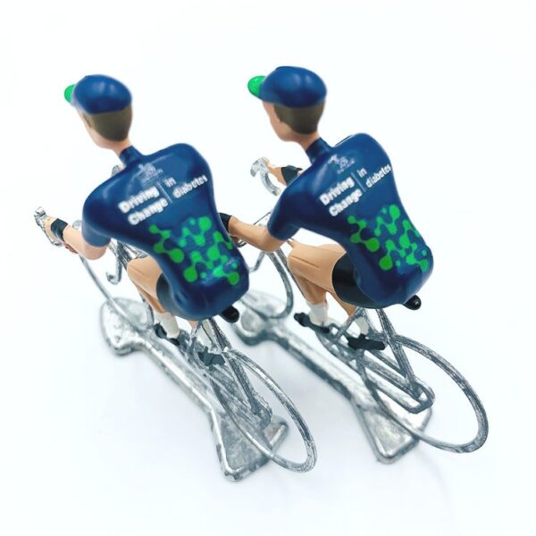 Team Novo Nordisk miniature cyclists