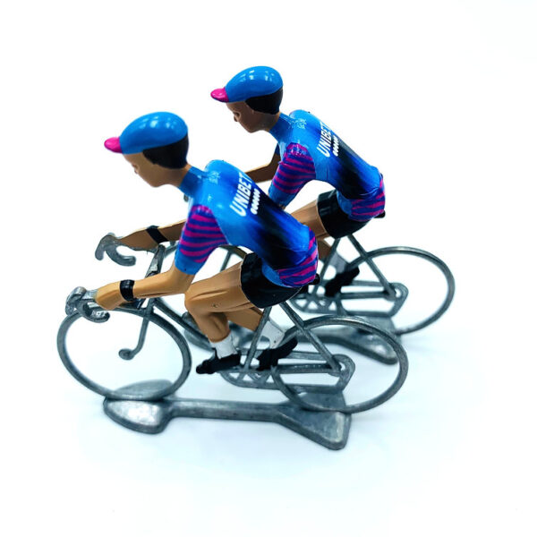 Unibet Rose Rockets miniatuur wielrenners