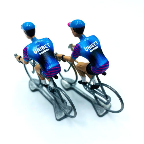 Unibet Rose Rockets miniatuur wielrenners