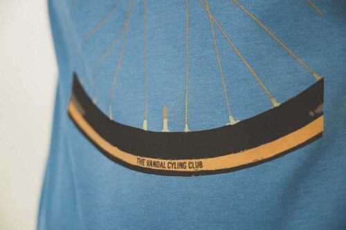 Wheels T Shirt The Vandal blauw