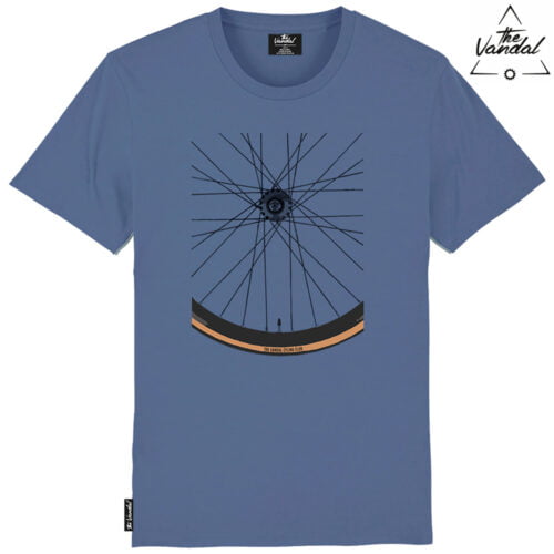 Wheels T Shirt The Vandal blauw