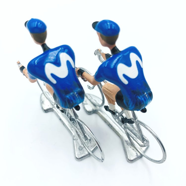 Movistar miniatuur wielrenners 2024