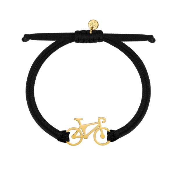 Road Bike bracelet sailbrace goud