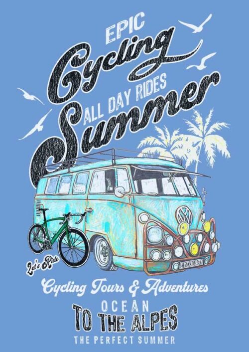 epic cycling t shirt cycology