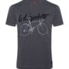 la bicyclette t shirt le patron grijs la bicyclette t shirt le patron grijs