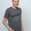 la bicyclette t shirt le patron grijs la bicyclette t shirt le patron grijs