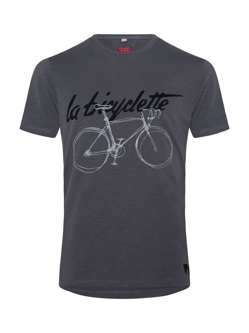 La Bicyclette T-shirt Le Patron (grijs)