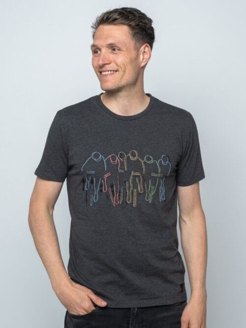 peloton t shirt le patron grijs