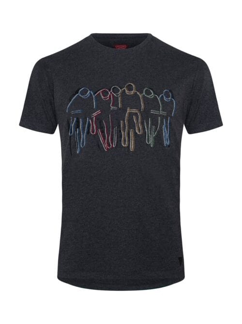 peloton t shirt le patron grijs