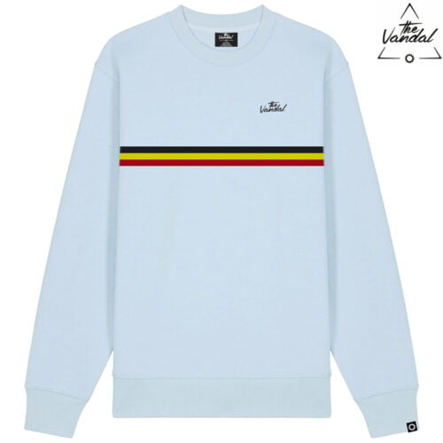 Tricolore sweater Belgian Cycling The Vandal