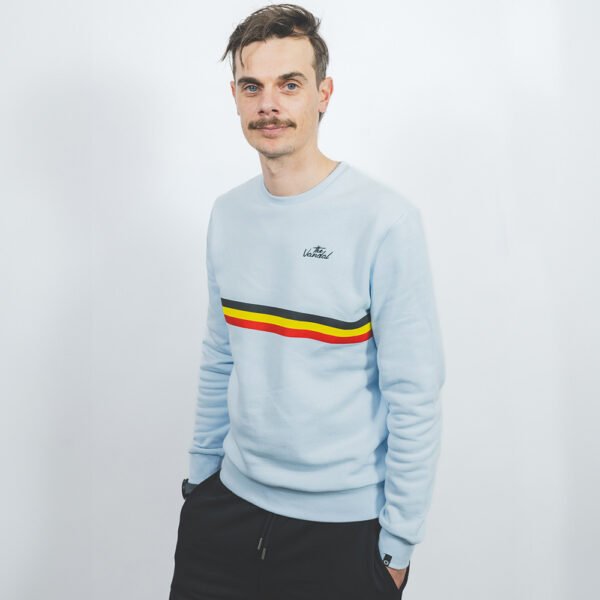 Tricolore sweater Belgian Cycling The Vandal Tricolore sweater Belgian Cycling The Vandal