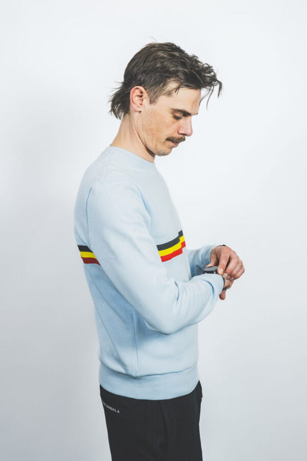 Tricolore sweater Belgian Cycling The Vandal Tricolore sweater Belgian Cycling The Vandal
