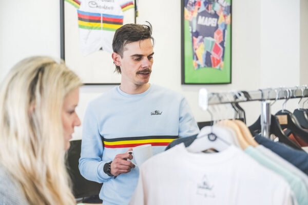 Tricolore sweater Belgian Cycling The Vandal Tricolore sweater Belgian Cycling The Vandal