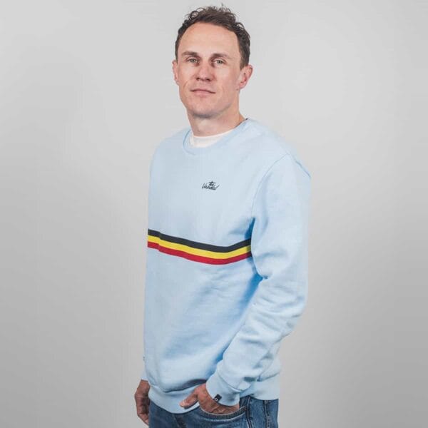 Tricolore sweater Belgian Cycling The Vandal Tricolore sweater Belgian Cycling The Vandal