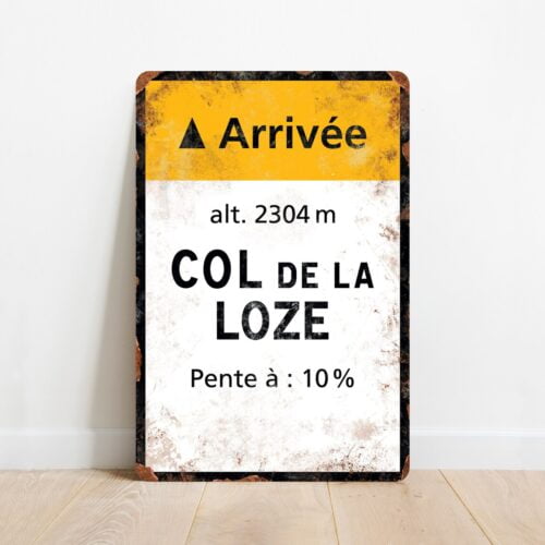 wielerbord col de la loze