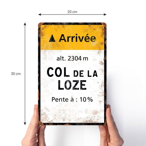 wielerbord col de la loze
