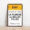 wielerbord la planche des belles filles