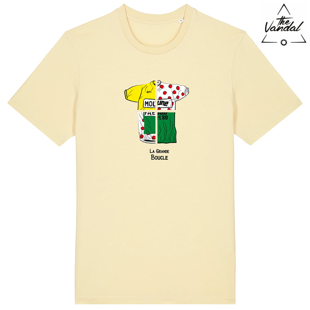 The Vandal T-shirt: La Grande Boucle (butter) - L