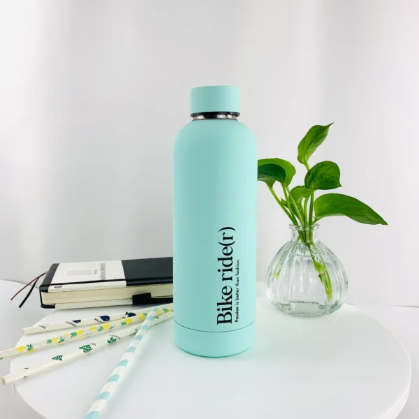 Bike rider thermos drinkfles
