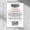 Cycology art print Cycotherapy dibond