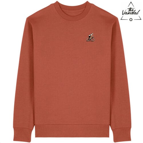 Heritage sweater brick The Vandal