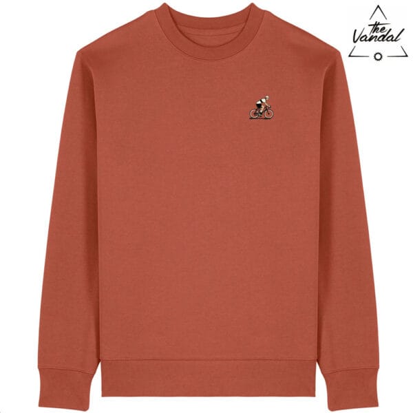 Heritage sweater brick The Vandal