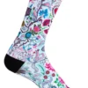 Cycology fietssokken Secret Garden white