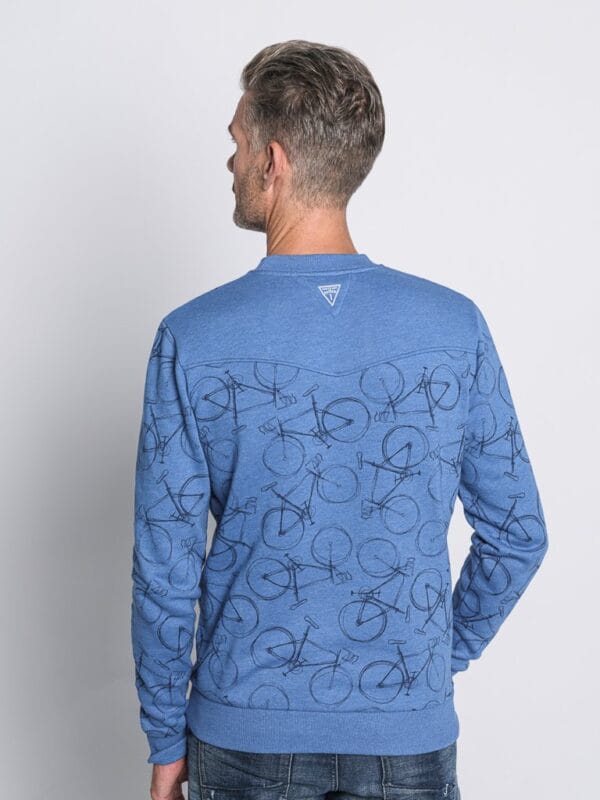 Sweat a Bicyclette sweater riviera blue Sweat a Bicyclette sweater riviera blue