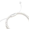 pearl silver fiets armbandje