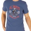 Always Ready To Ride t shirt blauw