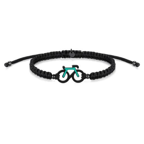 Braided fiets armbandje Sailbrace mint