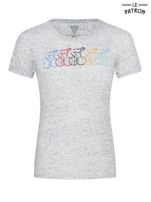 Le Patron WMN Peloton T shirt melange