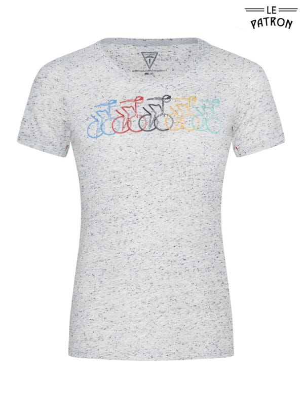 Le Patron WMN Peloton T shirt melange