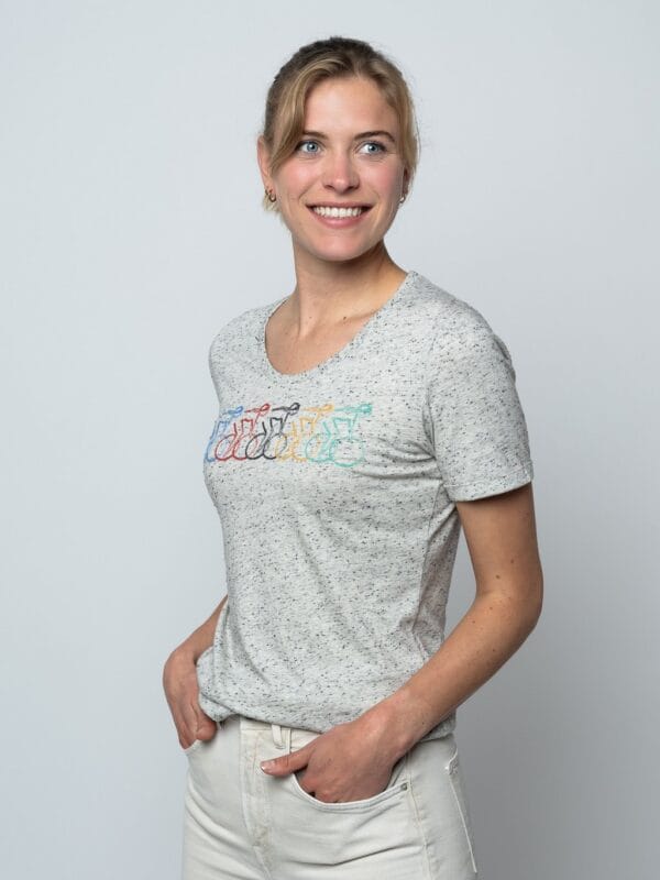 Le Patron WMN Peloton T shirt melange